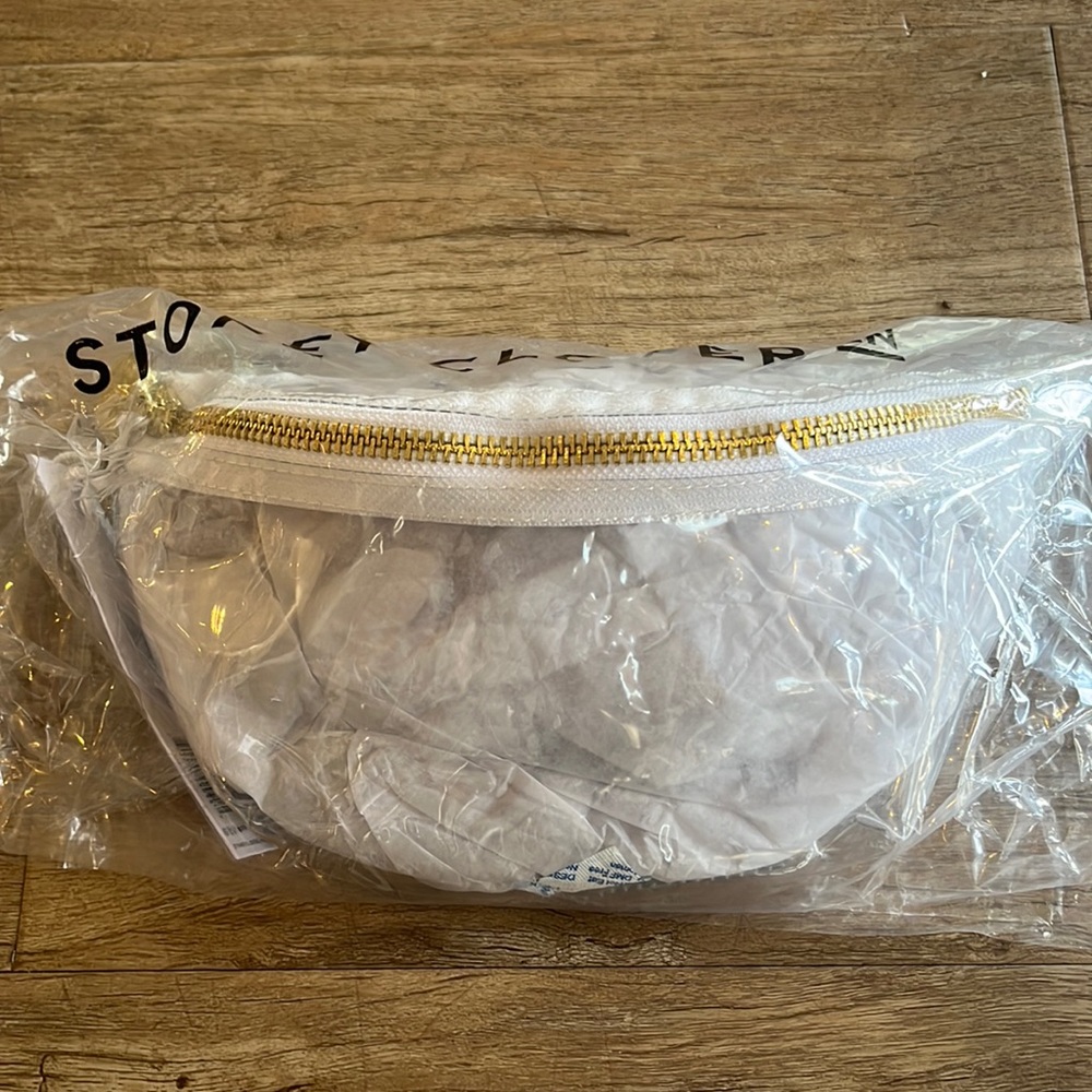 Stoney Clover Lane Fanny pack with navy white stripe